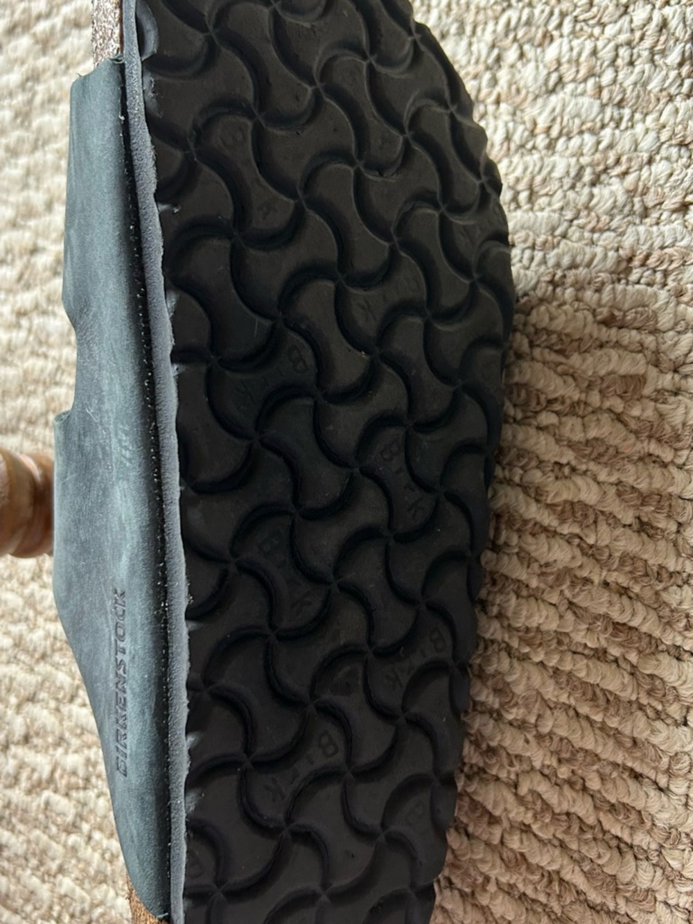 Birkenstock Black Arizona EVA Slip-On Sandals size 7.5-8 - Picture 5 of 12